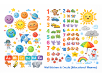 Wall Stickers & Decals (Educational Themes)